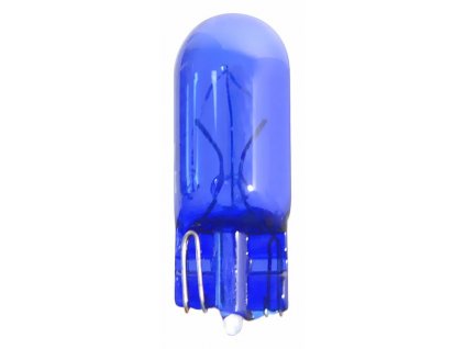 Žárovka 12V W5W 5W T10 celosklo BLUE box