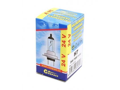 Žárovka 24V  H7  70W PX26d box Compass 08462