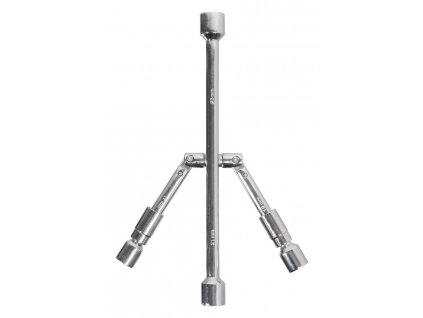 Klíč na kola 17-19/21-23 mm TÜV, GS skládací