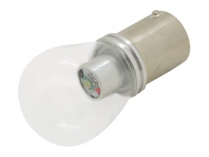 Žárovka 1 SMD LED 6chips 12V Ba15s CAN-BUS ready bílá 1ks