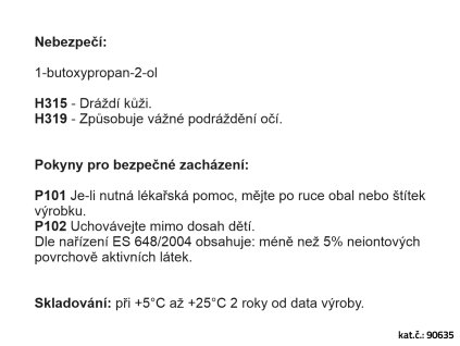Tekuté stěrače NANO 400 ml