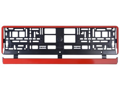 Podložka pod SPZ RED STRIP