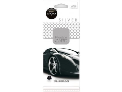 Osvěžovač Aroma CAR CITY CARD SILVER Compass AM92665