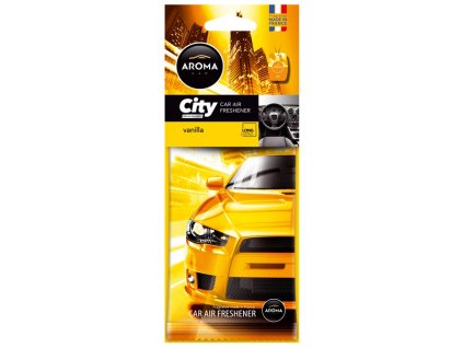 Osvěžovač Aroma CAR CITY VANILLA