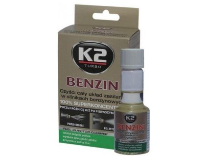 K2 BENZIN 50 ml - aditivum do paliva Compass AMET3111