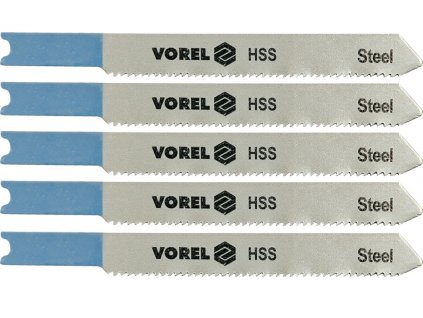 List do přímočaré pily 76 mm na kov a Al TPI24 5 ks Vorel TO-27832