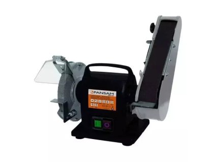 Stolní bruska 200 W, 150x20 mm s brusným pásem