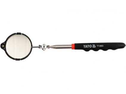 Zrcátko kontrolní teleskopické s LED osvětlením 265-920mm