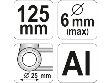 Ohýbačka kovových trubek 125mm