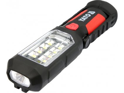 Lampa montážní 8+1 LED, nastavitelný hák a magnet Yato YT-08513