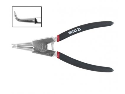 Kleště na ségrovky 150 mm vnější ohnuté CrV