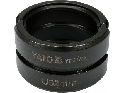 Náhradní čelisti k lisovacím kleštím YT-21735 typ U 32mm Yato YT-21743