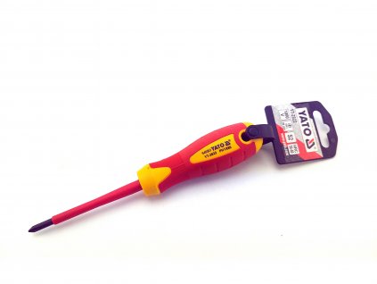 Šroubovák křížový PH1 x 80 mm izolovaný 1kV