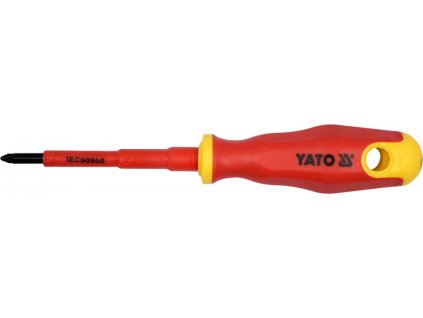 Šroubovák křížový PZ1 x 80 mm izolovaný 1kV Yato YT-2825