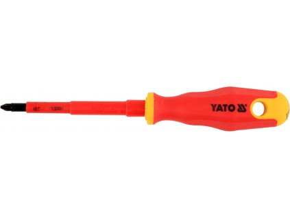 Šroubovák křížový PZ2 x 100 mm izolovaný 1kV Yato YT-2826