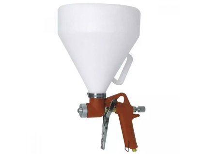 Omítací pistole pneumatická 5l + trysky o průměrech 4, 6 a 8 mm
