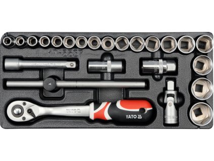 Vložka do zásuvky - gola sada, 24ks Yato YT-5537