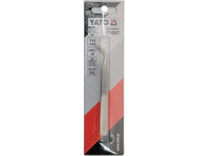 Pinzeta 115 mm (zahnuté)