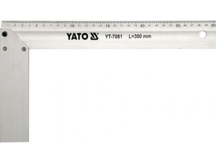 Truhlářský úhelník hliníkový 300mm Yato YT-7081