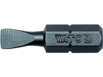 Bit plochý 1/4"5 x 25 mm 50 ks Yato YT-7802