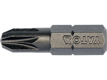 Bit křížový 1/4"PZ3 x 25 mm 10 ks S2 Yato YT-78136