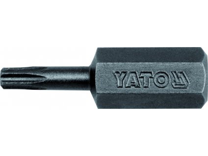 Bit TORX s otvorem 8 mm T15 x 30 mm 50 ks Yato YT-7909