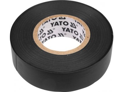 Páska izolační 15 x 0,13 mm x 20 m černá Yato YT-8159
