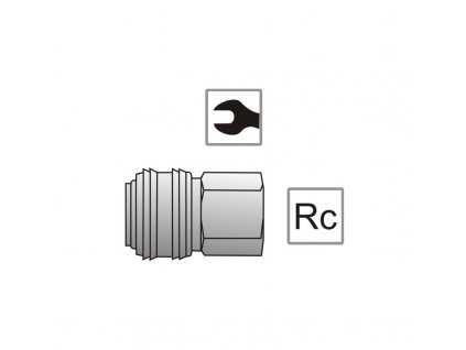 Vzduchová rychlospojka ženská, vnitřní závit 1/4" PANSAM A535300