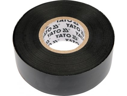 Páska izolační 25 x 0,19 mm x 20 m černá Yato YT-8174