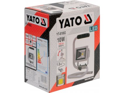 Reflektor přenosný s vysoce svítivou COB LED, 10W, 700lm, IP65, 1,8m kabel