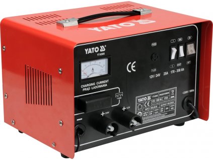 Nabíječka 25A 12/24V Yato YT-8305  + Dárek, servis bez starostí v hodnotě 300Kč