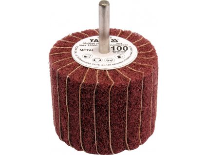 Kotouč lamelový radiální 60x50 P-100 s hřídelí 6 mm Yato YT-83395