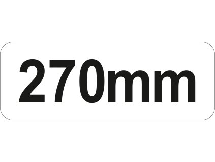 Kultivátor 3 zuby 270 mm chrom