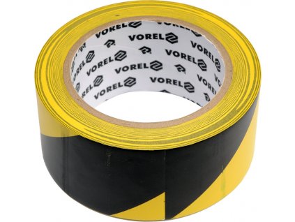 Páska výstražná černožlutá 48 mm x 33 m Vorel TO-75231