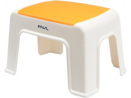 Plastová stolička 30x20x21cm oranžová Fala TO-75916