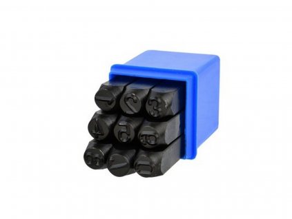 Sada číselných raznic 10 mm