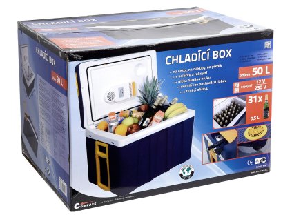 Chladící box 50l 230V/12V pojízdný