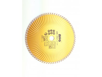 Diamantový kotouč TURBO-W 230x22,2mm MAGG DKTW230