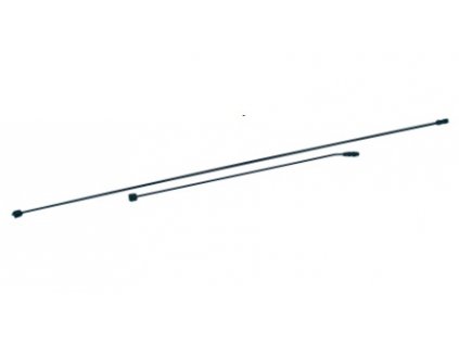 Dvoudílné prodloužení 210 cm s tryskou mosaz/plast pro SANI 5L