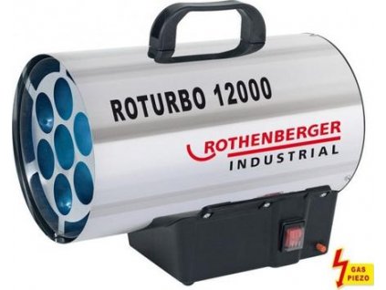 Teplogenerátor ROTURBO 12000 12kW, IP44 ROTHENBERGER 1500000050  + Dárek, servis bez starostí v hodnotě 300Kč