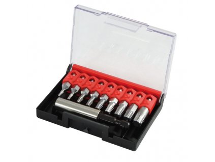 NAREX - sada nástavců 1/4" s magnetickým držákem v plastové