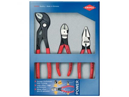 Sada profi kleští 3 díly - POWER SET KNIPEX 002010