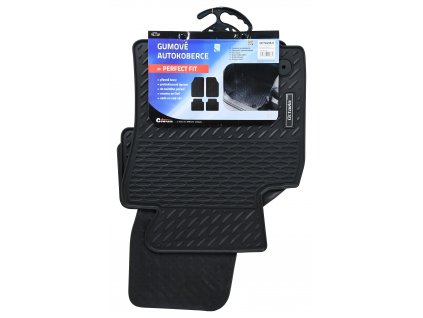 Koberce gumové PERFECT FIT sada 4ks OCTAVIA II s fixací