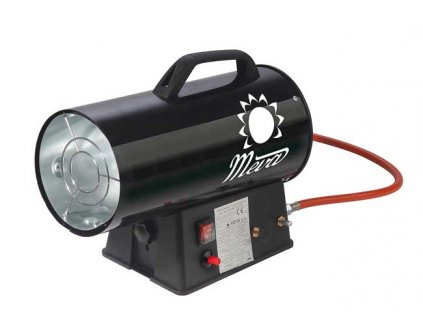 MEVA - plynový teplogenerátor s ventilátorem 5-10kW + zdarma plynová hadice a regulátor tlaku