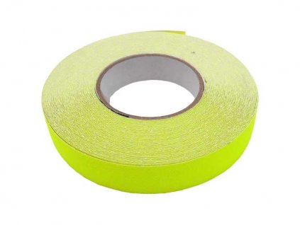 Protiskluzová samolepicí páska 25mmx18,3m - fluorescenční