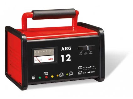 AEG - Nabíječka baterií kovová 12A 6 - 12V 2 - 130Ah