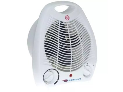 Elektrický přímotop 1000/2000 W + termostat a vestavěný ventilátor