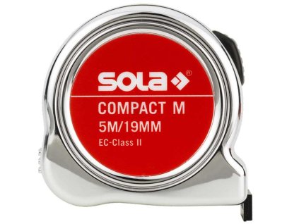 SOLA - Compact M CO 8m x 25mm svinovací metr s magnetem