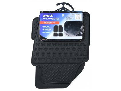 Koberce gumové PERFECT FIT sada 4ks FABIA III s fixací