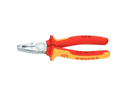 Kombinované PROFI kleště Knipex 180 mm, potah PVC do 1000 V pochromované